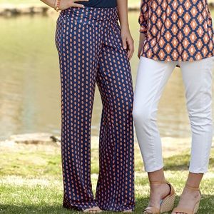 MUD PIE harlow palazzo pants L